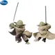 7CM Star War Characters Master Yoda doll with Sword Action Figure Star War Ornaments Anime Figure