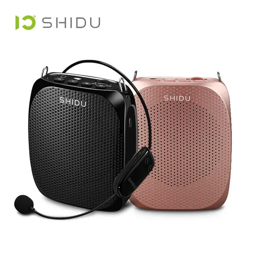 SHIDU S611 10W Stimme Verstärker UHF Wireless Mikrofon Tragbare Audio Mini Lautsprecher Für Lehrer