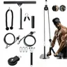 Gym pulley mit draht Kabel seil und zubehör Fitness für home workout Bizeps Trizeps abs