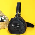 Luxus-Minit asche hochwertige Frauen tasche süße schwarze Katze Damen Leder handtaschen Mode Damen
