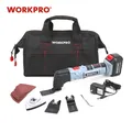 WORKPRO Electric Multifunction Oscillating Tool Kit Multitools Lithium-ion Oscillating Tools