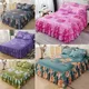 Ruffle Skirt Bedspread Home Textile Printed Bed Skirt Bedroom Coverlets Bedspreads Sheets Dust Cover