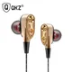 QKZ CK8 HiFi Music Earphone 3.5mm Jack In Ear Headphones with MIC for Xiaomi iPhone Smartphone