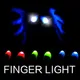 1 Pair Thumbs Led Light Up Magic Tricks ( Red Blue Green ) Big Size Soft Thumb Tips With LED Magic