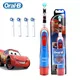 Oral B Electric Toothbrush Soft Bristle Protect Gum for Kid Waterproof Timer Teeth Brush with Extra