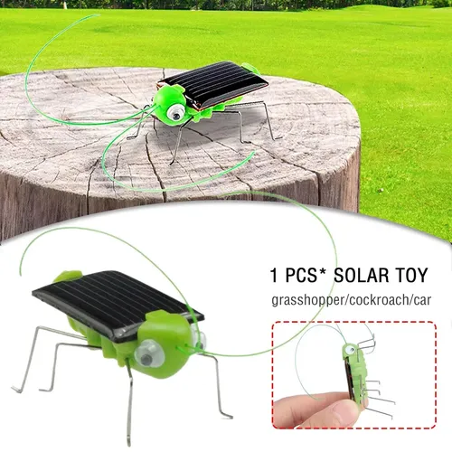 Solar Heuschrecke Educational Solar Heuschrecke Roboter Spielzeug Erforderlich Gadget Geschenk Solar
