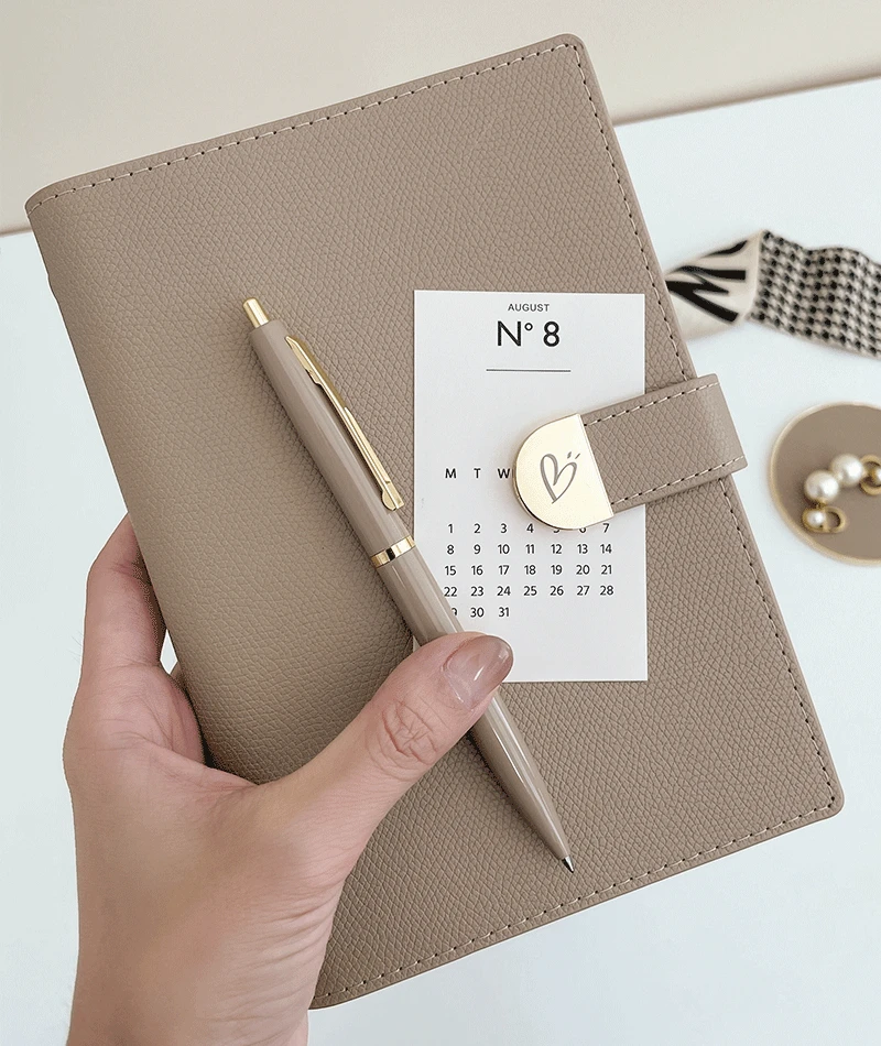 C6 Hohe Qualität Lose-blatt Notebook Journal Original Retro Binder Büro Business Planer Agenda Notebook Schule Schreibwaren Image