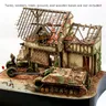 1/35 Modell Szenario Suite DIY hand gefertigte Materialien Szenario Architektur Krieg beschädigt