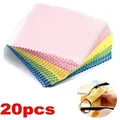 Reusable Glasses Cleaning Cloth Microfiber Eye Glasses Lens Cleaner Fabric Cloth for Phone Screen