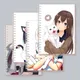 A5 Spiral Notebook Anime Cat Girl Note Book Journal Manga Catgirl Neko Kemonomimi Pose Cute Kawaii