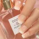 Beige Gradient French Manicure Tips Gorgeous And Classy Natural Fake Nails Faded Nails Designed