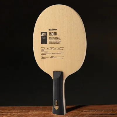SANWEI T5000 CARBON Tischtennisschläger (5+2 Carbon) T-5000 Ping-Pong-Schlägerpaddel Image