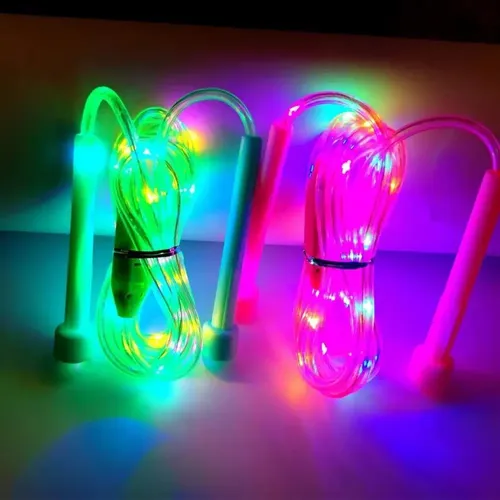 Leuchtendes Springseil und kühles LED leuchtendes Springseil für Kinder leuchten Springseil für