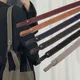 66cm Brown Black PU Leather Bag Strap Handbag Shoulder Bag Strap Belt Bucket Bag Accessories