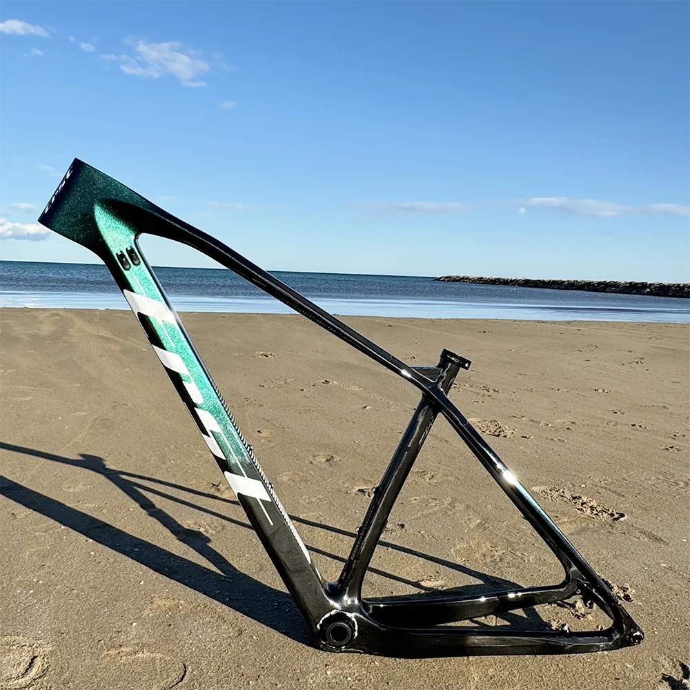 THRUST Carbon MTB Rahmen 29er Boost 148x12 PF30 BSA BB30 Fahrradrahmen Max. Belastung 250 kg T1000 2024 Image