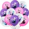 Cartoon Spinne Mädchen 12 Inch Latex Ballons SuperHero Rosa Mädchen Geburtstag Party Dekorationen Für Kinder Baby Shower Party Supplies