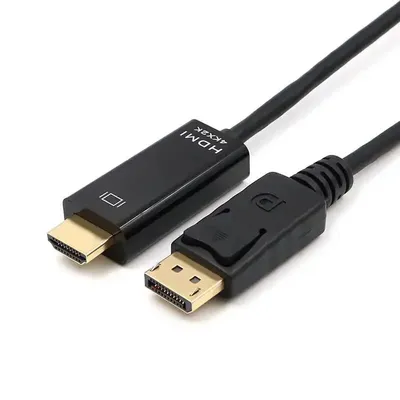 4K DisplayPort Zu HDMI-kompatibel Kabel 1M 1,8M 1080P @60Hz Display Port DP Zu HDMI-kompatibel Kabel Image