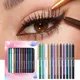 12Pcs/Box Shimmer Eyeliner Eyeshadow Gel Pencil Lying Silkworm Pen Brighten Sparkling Makeup Eye