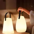 16 Farben Dimmen im Freien wasserdichte schnur lose Tisch lampe Smart Fernbedienung RGB LED Camping