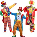 Adult Men Costumes Funny Circus Naughty Women Fancy Dress Cosplay Carnival Party Clown Costume