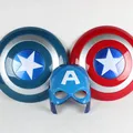 32CM New Captain America Figure Toys The Avengers Captain America Shield Light-Emitting & Sound