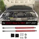 For SEAT Ibiza KJ 6F 2017-2023 Front Bonnet Hood Modify Gas Struts Carbon Fiber Lift Support Shock