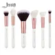 Jessup Black/Silver Professional Makeup Brushes Set Make up Brush Tools kits Buffer Paint Cheek