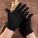 12 Pairs Schwarz Weiß Baumwolle Handschuhe Männer Frauen Fäustlinge Hand Handschuhe Weiche Stretchy