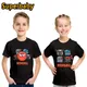 Hot Sale Red Ball 4 Print Cartoon Kids T-shirt Funny Baby Boys Girls Clothes Summer Fashion Children