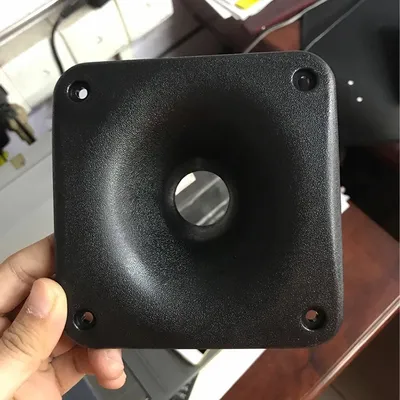 1 stücke schwarzer Beruf Hochtöner Lautsprecher 120*120*65mm abs Horn verstärken Sound Lautsprecher Image
