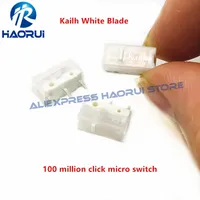 10pcs-1pcs neues Produkt kailh weiße Klinge Mikrosc halter 100 Millionen Klick Computers piel Maus