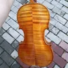 über 20 Jahre, Ahorn mit Tigermuster, handgefertigte Violine, Größe 4/4, Retro-Massivholz, Violine, Anfänger, professionelle Musikinstrumente