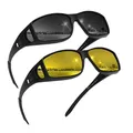 1Pcs Anti-Glare Nacht-Vision Fahrer Brille Nacht Fahr Brille Verbesserte Licht Mode Sonnenbrille