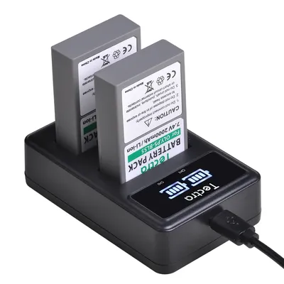 2000mAh BLS-5 BLS-50 Li-Ionen-Akku/Ladegerät für Olympus PS-BLS5,BLS-1,PS-BLS1,E-PL1,E-PL3,E-PM1,OM-D E-M10 Mark ii, iii, iiis, iv