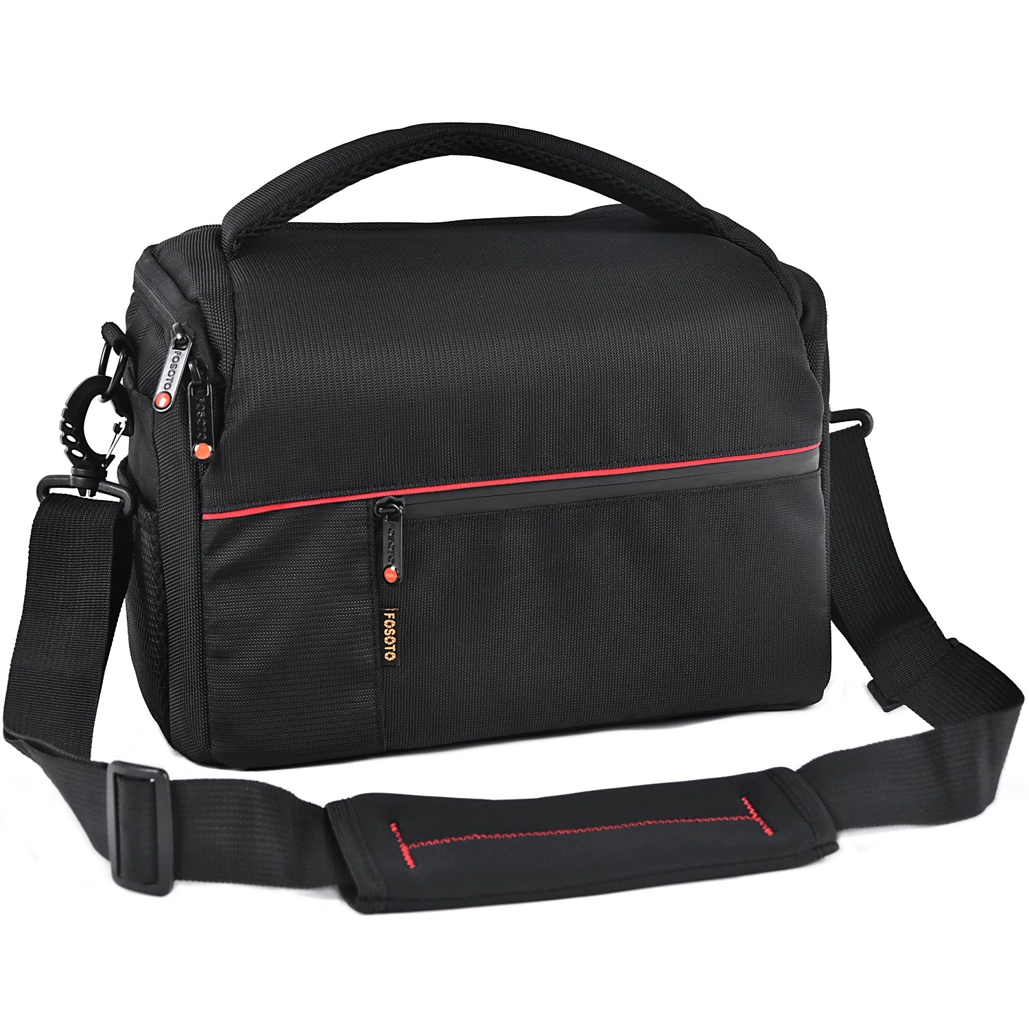 Fosoto profession elle Kamera tasche Fall Nylon wasserdichte Digital kamera Shouder Tasche für DSLR Kamera tasche Objektiv Nikon Canon Sony Video