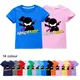 NINJA KIDZ Kinder Kleidung Sommer Jungen Mode Kurzarm T-Shirt jungen graphic tee Baby Mädchen Tops