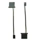 IDE Weibliche Port zu 3 Pin Fan Power Weibliche Kabel Molex D plug Power zu 3 Pin Stecker Computer