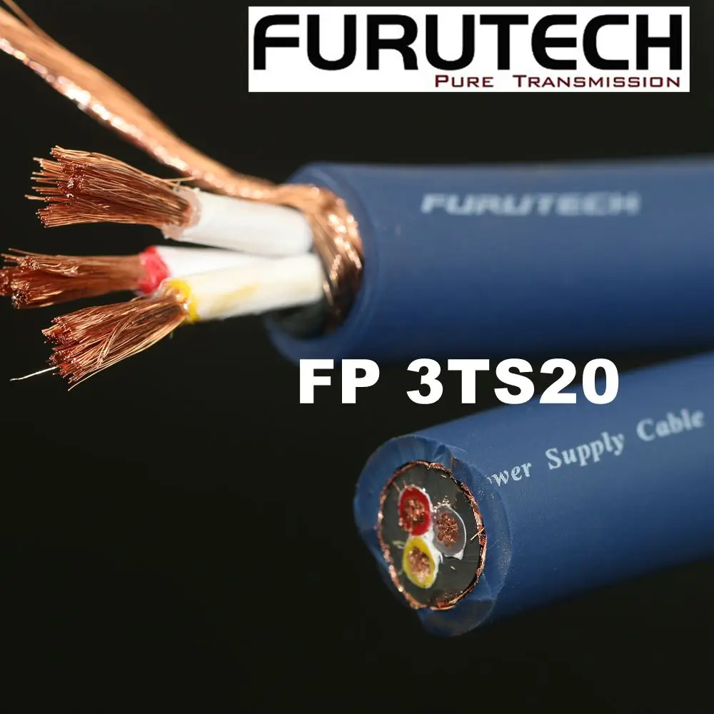Neues japanisches Furutech FP-3TS20 OCC Blue Ribbon HiFi Sound OCC Stromkabel Strommixer-Verbindungskabel Image