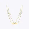 ENFASHION Unregelmäßige Natürliche Conch Anhänger Halskette Frauen Gold Farbe Edelstahl Femme Lange Halsketten Mode Schmuck P 193047