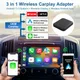 Wireless Carplay Android Auto Adapter mit Netflix/Youtube/Tiktok/Disney/Google Play Android Ai Box