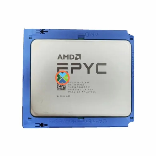 Amd epyc 2 0 cpu 32 core 180 ghz server prozessor w 64mb socket sp3 64-thread cpu epyc7551