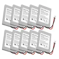 10 Pcs LIP1859 1800mAh Batterie für Sony Playstation 3 PS3 Controller