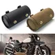Motorrad Tasche Satteltaschen PU Leder Gabel Schwanz Werkzeug Tasche Gepäck Für Harley Chopper