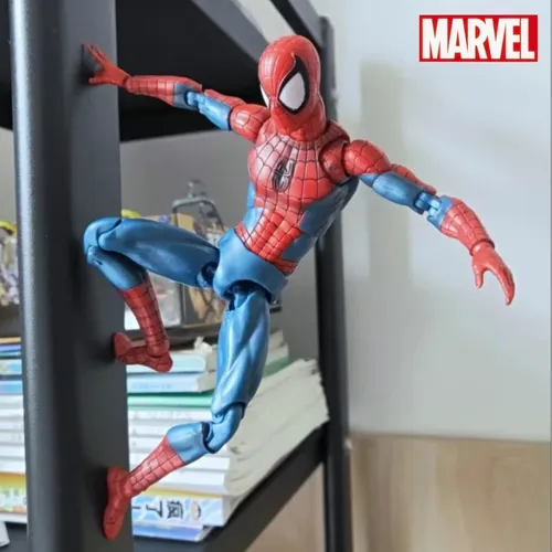 Mafex Spider Man Figur 075 die erstaunliche Spiderman Figur Comic ver Action figur Modell Spielzeug
