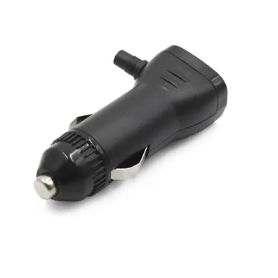 X Autohaux Schwarz 12V 24V Auto Zigarettenanzünder Buchse Ein Aus Schalter Stecker Stecker Adapter