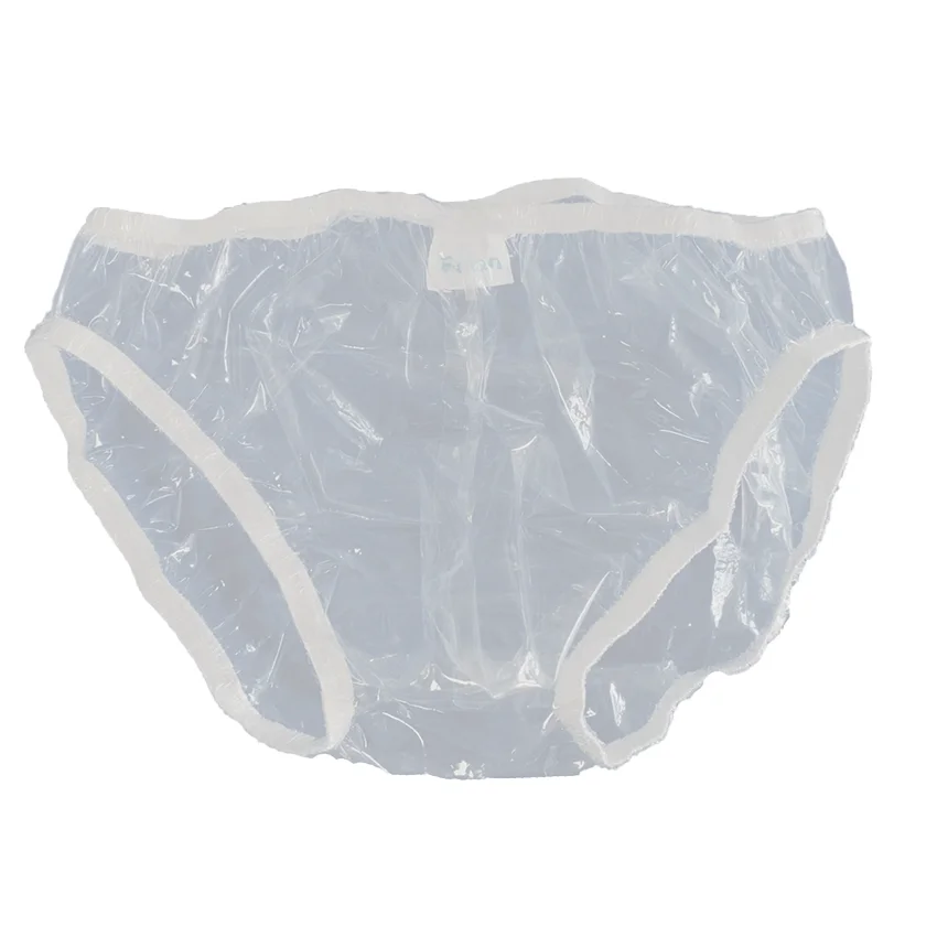 LangKee Haian G-String für Herren PVC-Unterwäsche, Farbe Transparent Image