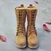 Frauen Mid-Kalb Boot Keile Schuhe Aus Echtem Leder Schnee Stiefel Frau Winter Stiefel 2020 Winter Frauen Schuhe Damen plattform Boot