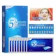 5D Zahnweiß-streifen 14 stücke Zahn Aufheller kit Oral Hygiene Pflege Streifen für falsche Zähne