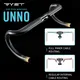 RYET UNNO Carbon Lenker Rennrad UD Matt Ultraleicht Griff Bar Fahrrad Bent Bar 40 42 44 cm Lenker 31,8mm Radfahren Teile