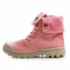Neue Leinwand Schuhe Frauen Arbeiten Stiefel Palladium Stil Mode High-top Atmungsaktive Knöchel Casual Schuhe Weibliche Hohe Qualität 35-41